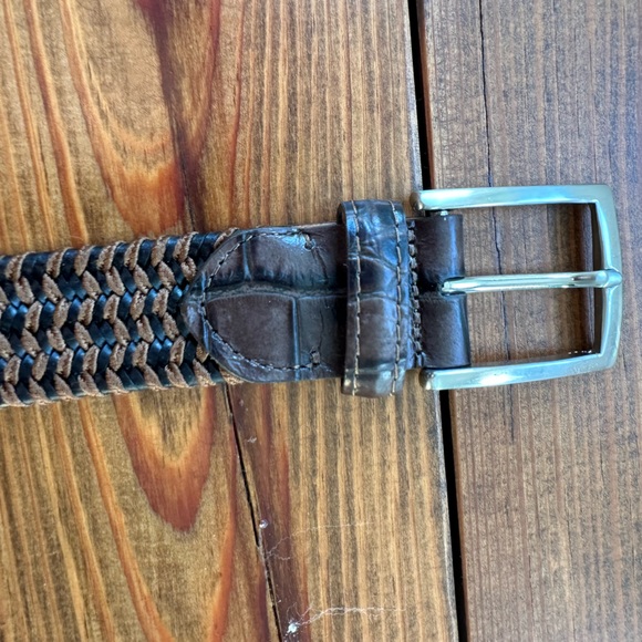 W. Kleinberg Stretch Crocodile belt- Excellent condition - Picture 3 of 7